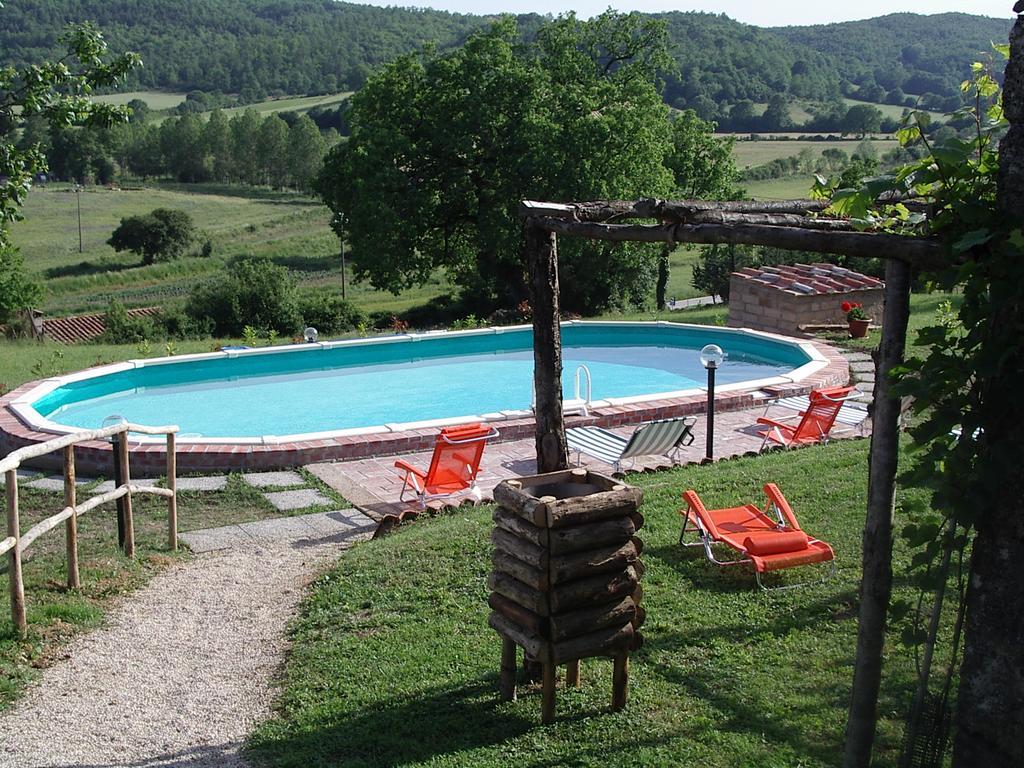 Willa Il Poggiolo Montieri Zewnętrze zdjęcie